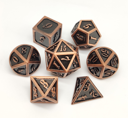 El RPG tablero del metal del juego corta la talla en cuadritos exquisita antiusura durable