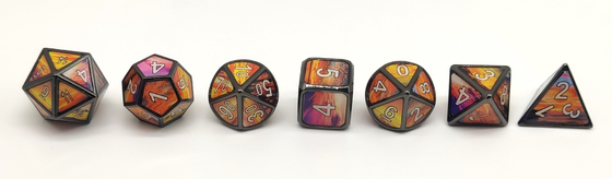 El mini RPG del final liso corta los materiales prácticos multicolores del metal en cuadritos de la resina