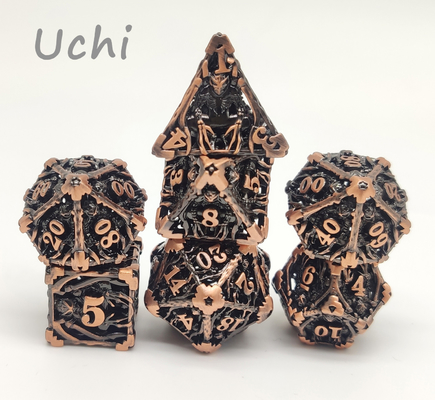 Lleve - el mini RPG resistente para cortar D10 en cuadritos polihédrico práctico D12 D20