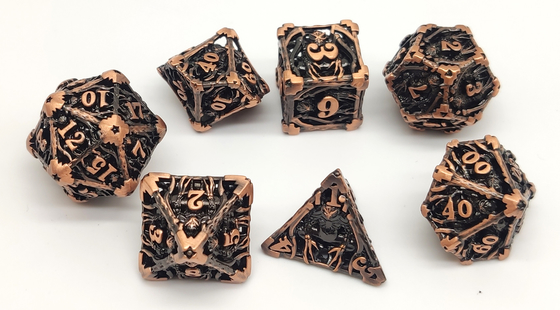 Aseado filo mini el artículo tallado de los dados DND del RPG mano para Savage World