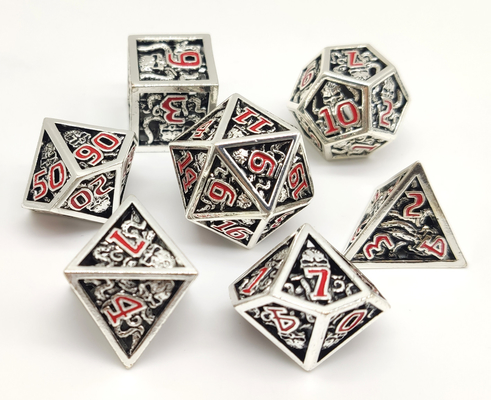 Resistente de ISO9001 Mini Resin Polyhedral Dice Wear Handcrafted