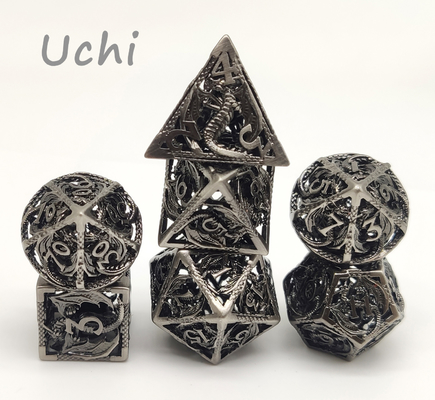 Portátil multiusos ligero de Mini Sharp Polyhedral Dice Set