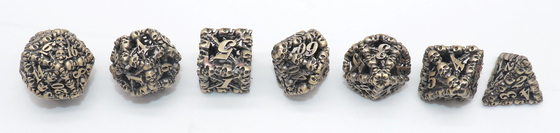 Artículo resistente multiusos de Mini Polyhedral Dice Portable Wear