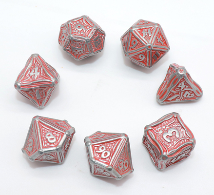 Los dados pulidos del juego del RPG fijaron el desgaste multiusos - artículo resistente