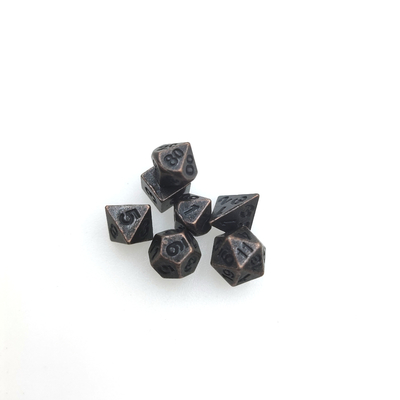 Propósito multi miniatura no tóxico durable portátil de los dados DND pequeño GST del RPG