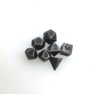 Dice Mini Polyhedral RPG Dice Set Pequeño RPG Juego de rol Juego de mesa