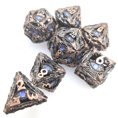 Pulido único no tóxico de la resina del borde afilado para los mini dados del RPG del mundo salvaje