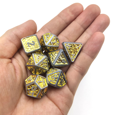 Pokemon en la oscuridad DND resina dados mazmorras y dragones RPG dados