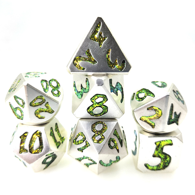 Los dados SetISO9001 del RPG pintaron RPG DiceOdorless Mini Polyhedral Dice Set