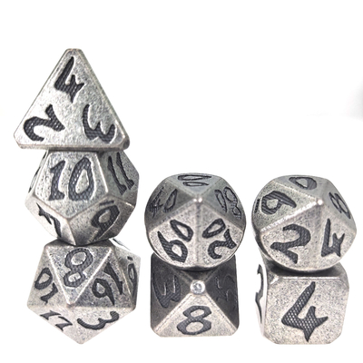 Juego de dados RPG poliédricos de mini proveedor para poliedro resistente a mazmorras y dragones
