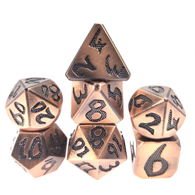 Juego de dados poliédricos RPG a granel no tóxico OEM RPG de precisión CE multiusos GST