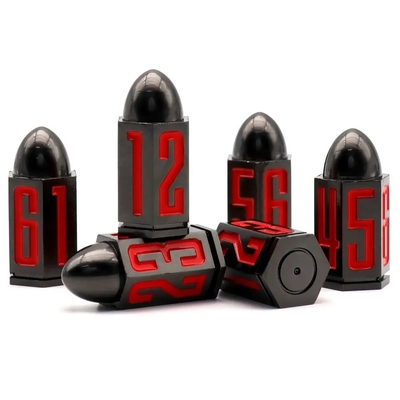 D6 Cuadro de dados de metal de bala 6 piezas 6 lados para Dnd Dungeons Rpg Warhammer Shadowrun Dice