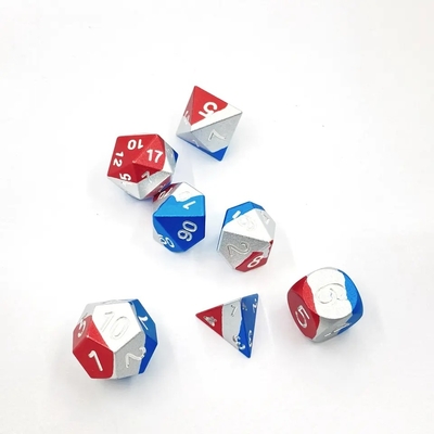 El juego de dados DND es un juego de dados poliédrico.