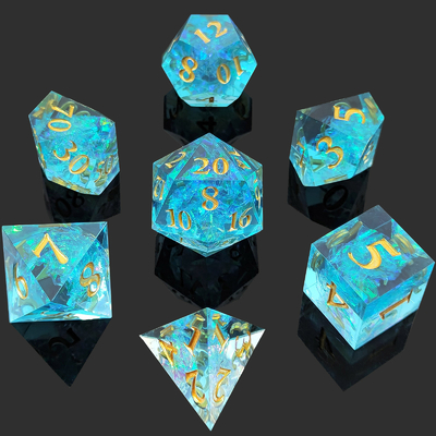 DND#RPG Rojo y azul textura lisa