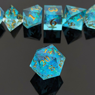 DND#RPG Rojo y azul textura lisa