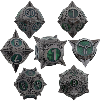 Retro Copper Meteor Martillo Diza de metal Dragón y mazmorra DND RPG D20