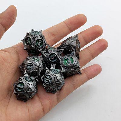 Retro Copper Meteor Martillo Diza de metal Dragón y mazmorra DND RPG D20