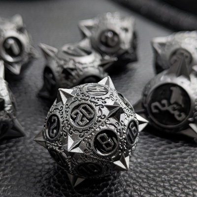 Retro Copper Meteor Martillo Diza de metal Dragón y mazmorra DND RPG D20
