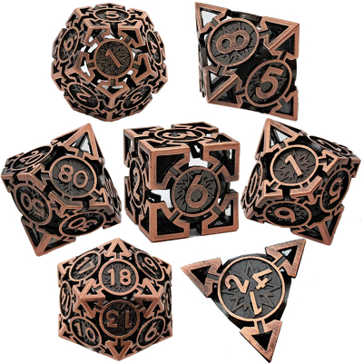 Flecha Hueco Metal Diza Traje Multi-facético DND mazmorra y dragón