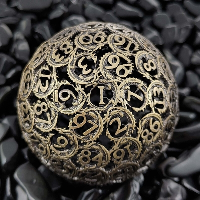 Panlong Hollow 100D Metal Dice Set Dungeon y Dragón DND#RPG#COC