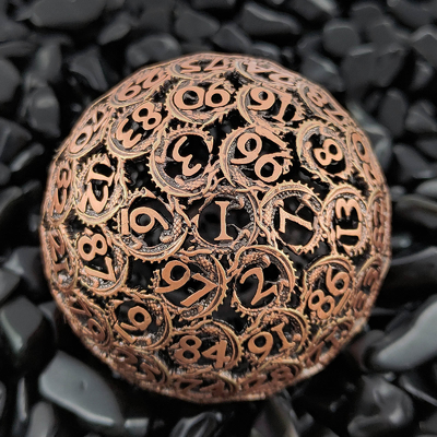Panlong Hollow 100D Metal Dice Set Dungeon y Dragón DND#RPG#COC
