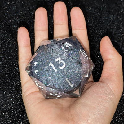 20D Single Resin Running Sand Dice Set Cruzu's Call RPG#DND#Coc El juego de dados de arena en 20D