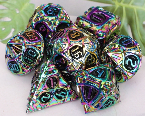 Juego de mesa multifacético DND