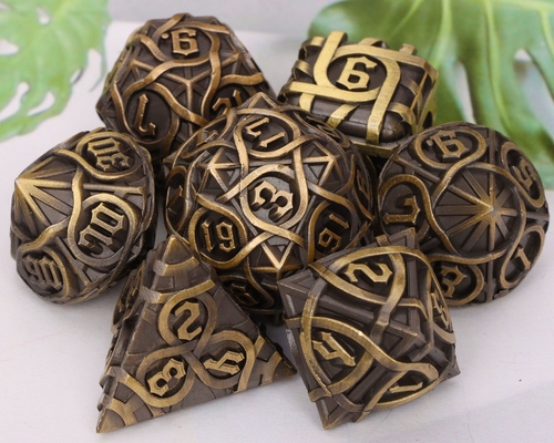 Juego de mesa multifacético DND