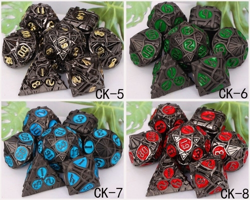 Juego de mesa multifacético DND