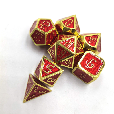 Tiempo Digital Diza de Metal Sólido Dragón y mazmorra DND RPG COC