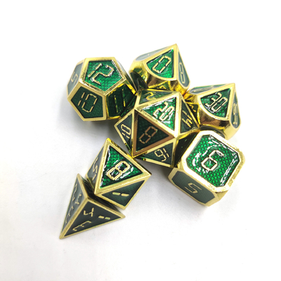 Tiempo Digital Diza de Metal Sólido Dragón y mazmorra DND RPG COC