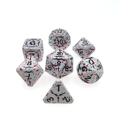 Águila de metal sólido multi-cara juego de rol de dados traje de World of Warcraft