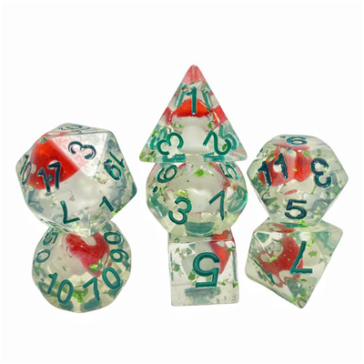 Resina de hongo venenosa juego de mesa juego de dados dnd dados