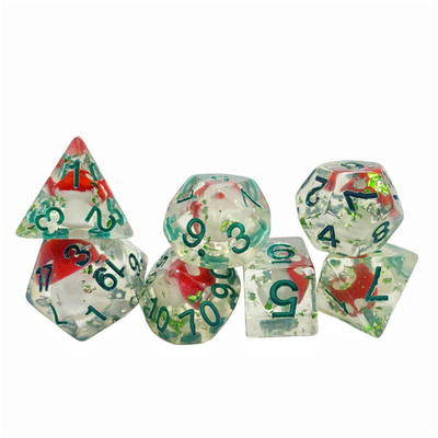 Resina de hongo venenosa juego de mesa juego de dados dnd dados