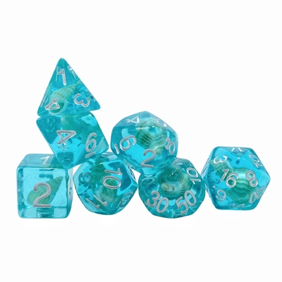 Conch resin juego de mesa juego de dados dnd dados