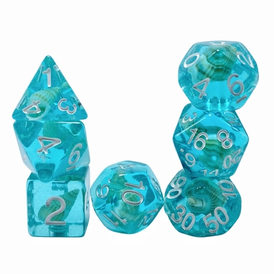 Conch resin juego de mesa juego de dados dnd dados