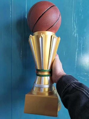 Competición Deportiva Trofeo de Resina con Logotipo Personalizado