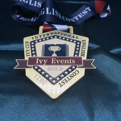 Medalla de metal de maratón para ocasiones y eventos