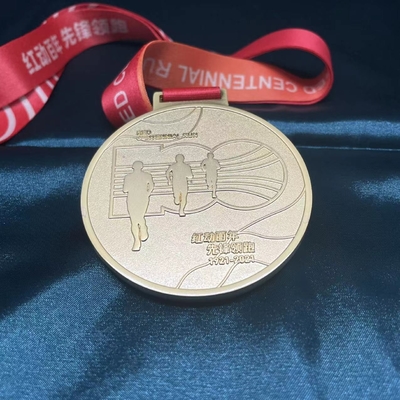 Medalla de metal de maratón para ocasiones y eventos