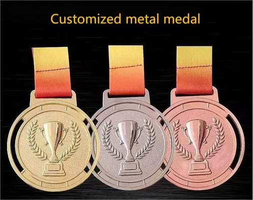 Medallas de metal y resina resistentes al desgaste Logotipo personalizado
