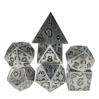 Devil's Eye juego de rol de metal multifacético juego de dados TRPG COC DND