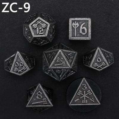 Juego de dados poliédrico personalizable juego de rol juego de dados RPG Dungeon and Dragon juego de mesa