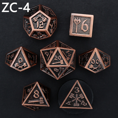 Juego de dados poliédrico personalizable juego de rol juego de dados RPG Dungeon and Dragon juego de mesa