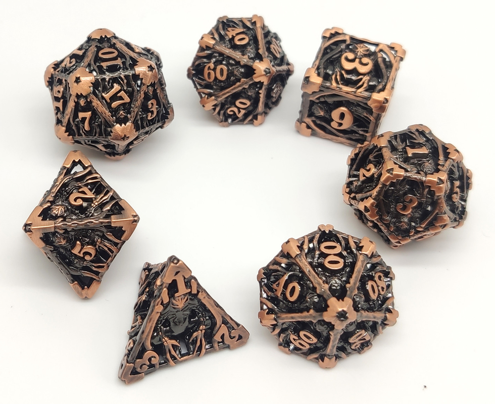 Aseado filo mini el artículo tallado de los dados DND del RPG mano para Savage World