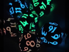 Los dados de lujo del metal fijaron dados filo ligeros del Dcc de los dados polihédricos