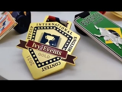 Medalla de metal de maratón puede ser personalizado para el diseño libre